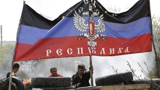 Separatisti v Donecku oslavovali výročie nezávislosti, premenovali ulicu na počesť ruského dôstojníka